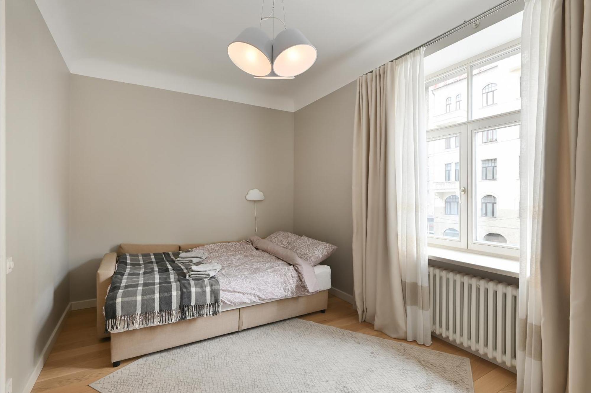 Modern 2-Bdrm Centre Apartment 里加 外观 照片